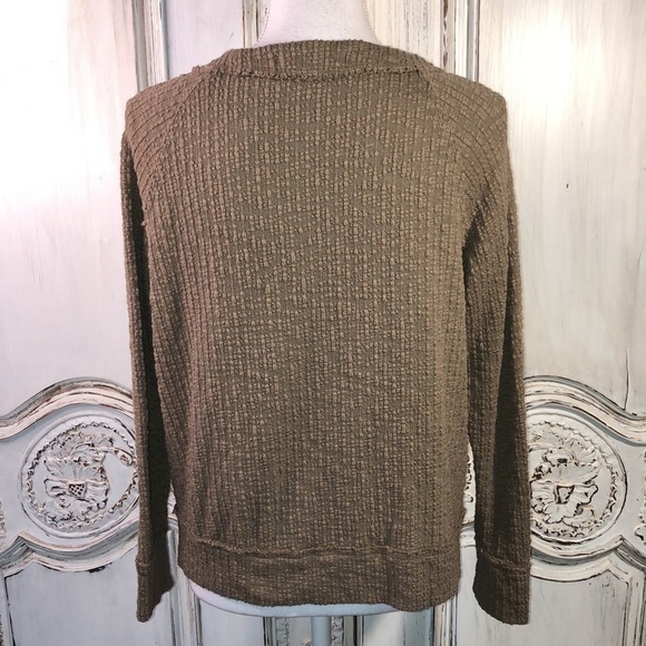 Two by Vince Camuto Nubby Textured Long Sleeve Cardigan Sweater Size Medium - Picture 4 of 7